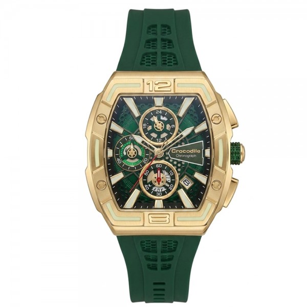 Crocodile CM-052C34D Gold Green